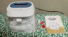 Sailnovo Egg Incubator 12‑Egg Auto Turn Humidity & Temp Control LED Display