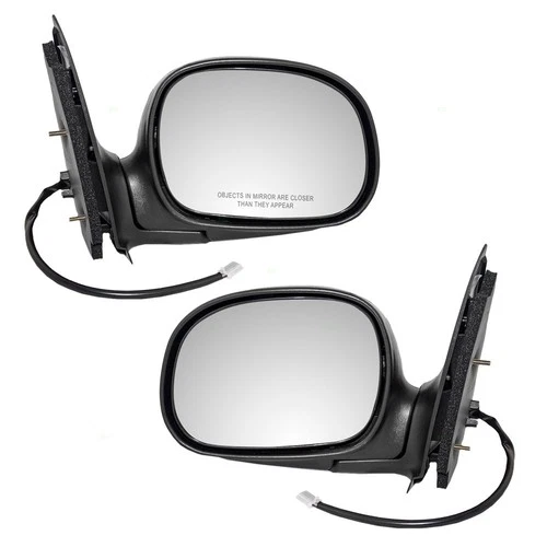 Power Mirror fits 1997-2003 F-150 Exc Crew Cab Set F75Z17682JAA 1997-1999 F-250