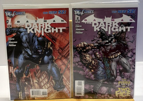 Batman The Dark Knight #1 #2 DC NEU 52 SCHLÜSSELAUSGABEN NM NEAR MINT HIGH GRADE - Bild 1 von 3