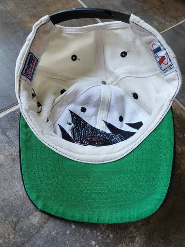 Jacksonville Jaguars Original Logo Athletic Sharktooth Hat Snapback Cap VINTAGE - Picture 6 of 9
