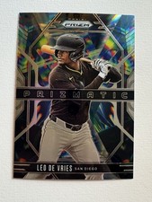 2025 Panini Prizm #8 Prizmatic Leo De Vries RC SAN DIEGO PADRES ROOKIE 