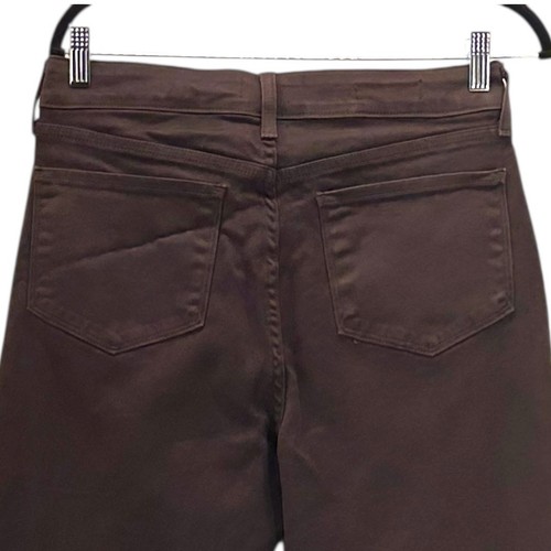 NYDJ Damen Skinny Jeans Größe 12 Schokoladenbraun Alina Lift Tuck Technologie USA - Bild 5 von 17