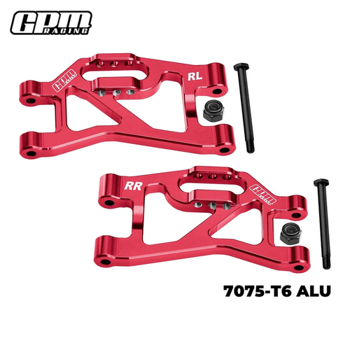 GPM CNC 7075 Alloy Rear Lower Suspension Arms For TRAXXAS Mini Slash 10830 US RC - Picture 4 of 7