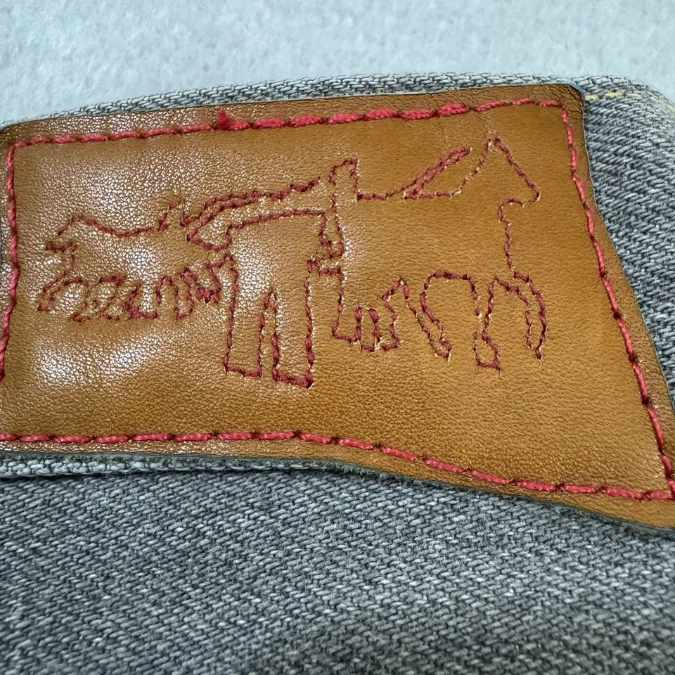 Levi’s Hombres 36x32 Rojo Tab Edición Limitada Bota Jeans Ajustada Gris Denim Logo Nuevo con Etiquetas Foto 4 de 4