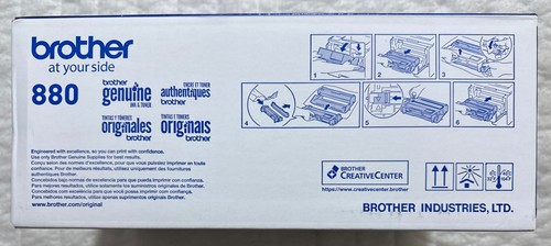 Brother TN880 Black Super High Yield Toner Cartridge Brand New Sealed - Picture 6 of 10
