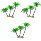 3 stücke Künstliche Kokosnussbaum Schöne Landschaft für Home Store