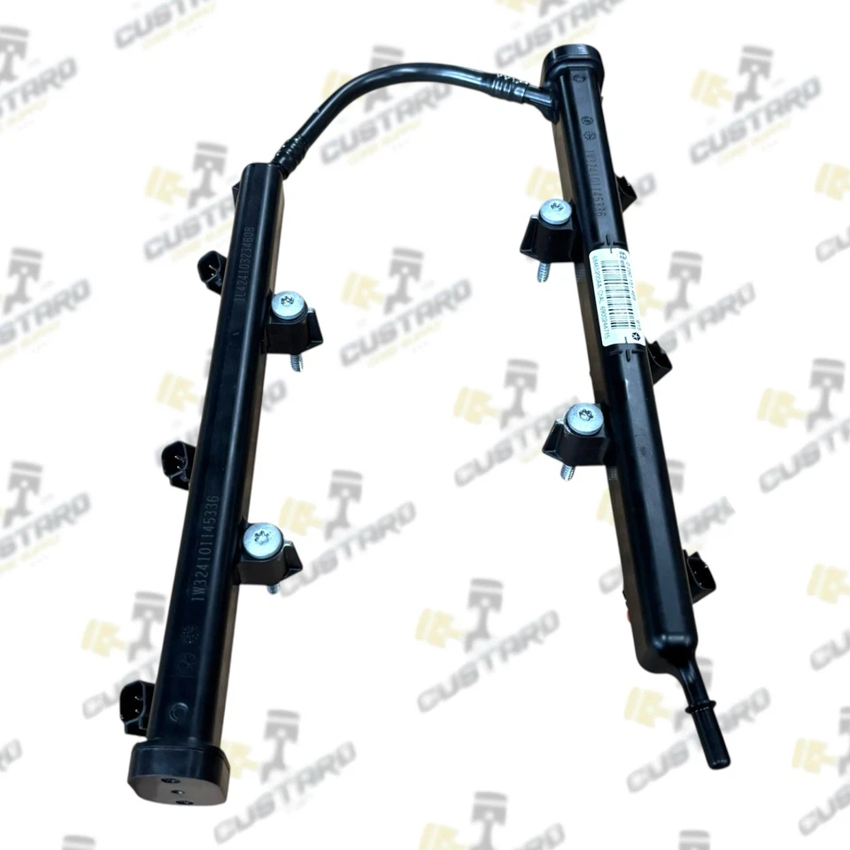 Riel de combustible Mopar Dodge 3,6 L V6 genuino OEM con inyectores | 2016 - 2025 68465200AA Foto 2 de 4