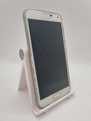 Samsung Galaxy S5 White Unlocked 16GB 5.1" Android Smartphone Cracked Incomplete - Picture 3 of 14