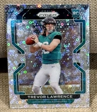 2021 Panini Prizm TREVOR LAWRENCE #331 Silver No Huddle Disco RC Jaguars