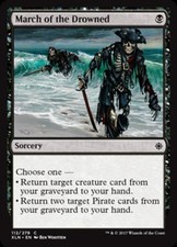March of the Drowned -Foil Light Play MTG Ixalan