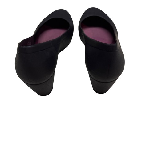 Crocs Lina Damenschuhe Keilabsatz schwarz doppelter Komfort Keilabsatz Größe 10 - Bild 4 von 7