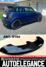 Querruder Dach Mini Cooper R56 Heckspoiler Look Cooper S SCHWARZ GLANZ