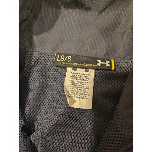 Under Armour Jacket Full Zip Athletic Lightweight Gray Women's Large - Picture 2 of 5