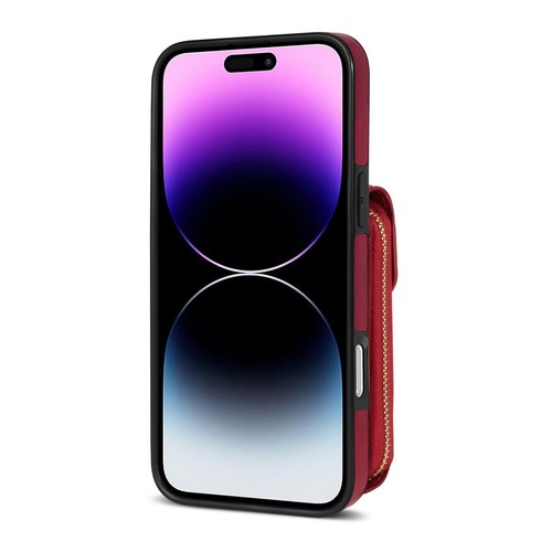 For iPhone 16 15 Pro Max 14 13 12 Case Crossbody Strap Leather Wallet Card Cover - Picture 38 of 65