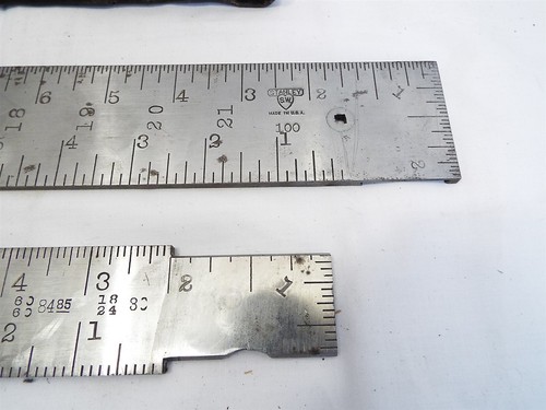 Stanley Sweetheart no 100-TD 16" Take Down Square with Canvas Sleeve Rule &Lever - Picture 7 of 12