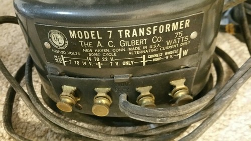 lot 2 American Flyer Transformers No. 6 & Model 9 75w ac power speed controller - Picture 5 of 7