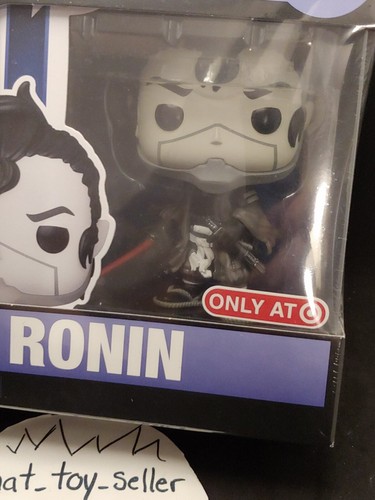 NUOVO SIGILLATO Star Wars Visions Ronin Funko Pop Figure + T-Shirt Target L Large Tee - Foto 2 di 3
