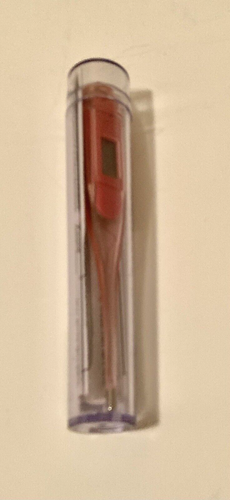 The Kroger Co. Digital Body Temperature Orange Thermometer & Carry Case - Picture 4 of 4