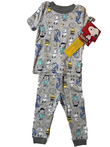 NWT Peanuts Unisex Baby Girl Boy Pajama Set - Picture 2 of 2
