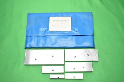 Adjustable Parallel Set (6 Piece) 3/8'' - 2-1/4'' Range Case Parallels - Japan*