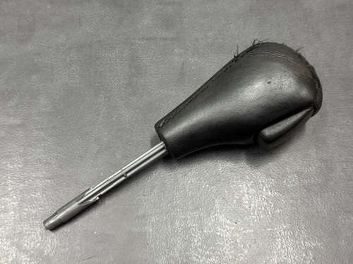 Schalthebel 7533347 BMW E46 E39 E83 E53 Leder Schwarz Schaltknauf Steptronic - Picture 3 of 10