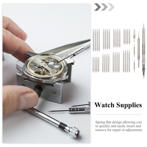 Kit de reparación de correa de muñeca Herramienta de repuesto de batería de reloj Kit de fijación de correa de reloj - Imagen 6 de 12