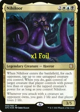 MTG Foil Commander: Adventures in the Forgotten Realms AFC Nihiloor MINT