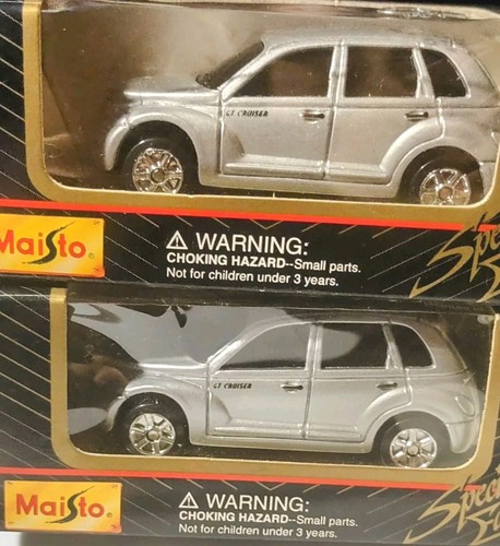 ** Maisto Chrysler PT Cruiser silber 1:18 Diecast - Bild 2 von 4