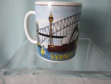 Coffee Mug Tea Cup sydney Australia G'Day! Porcelain Ceramic About 4 ins tall