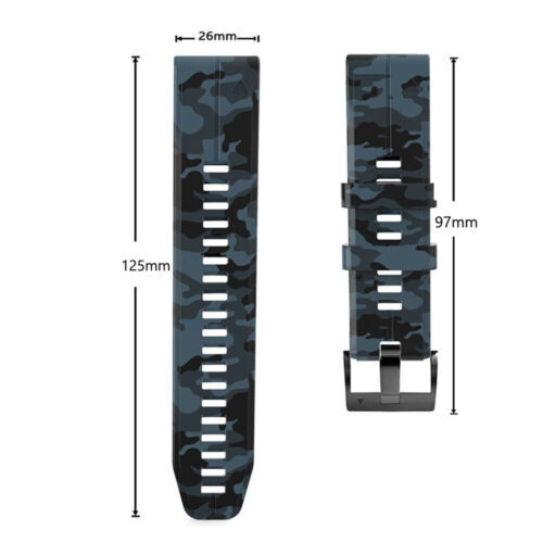 Für Garmin Fenix 8/7/6/5/E 7X/6X/5X Plus 6S/5S Quick Fit Armband Uhrenarmband Strap - Bild 286 von 483