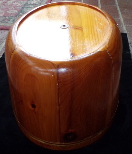 EXTRA LARGE WOODEN NANTUCKET STYLE BASKET OVAL MOLD H.H. PERKINS &CO - Picture 7 of 16