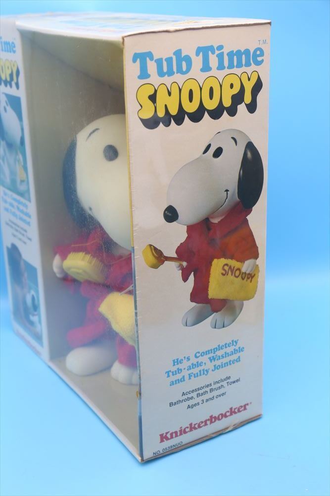 Early Dead Stock 80s Knickerbocker snoopy Tub Time Snoopy Early Dead Stock 80s Knickerbocker snoopy Tub Time Snoopy