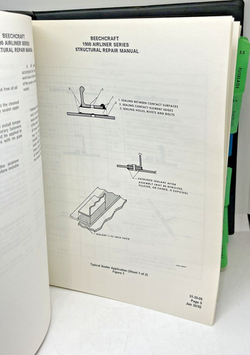 Beechcraft 1900 Airliner Series Structural Repair Manual - Bild 6 von 14