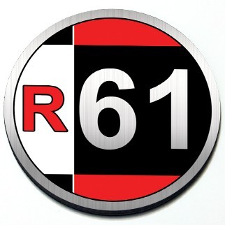 R61 - Insignia de parrilla magnética para MINI Cooper Paceman 2013-2015 segunda generación - Imagen 1 de 3