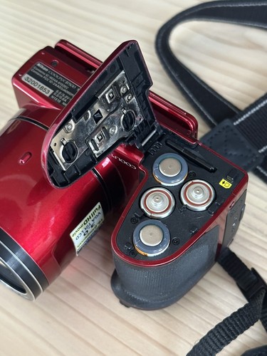 Nikon COOLPIX B500 16MP 40x Optical Zoom Digital Camera Red With 32GB SD Card - Picture 10 of 13