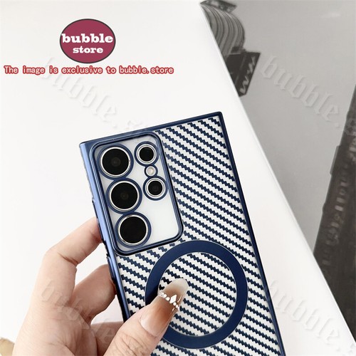 Custodia Cober Funda Para Samsung Galaxy S24 S23 S22 S21 Ultra Plus protezione fibra - Foto 7 di 12