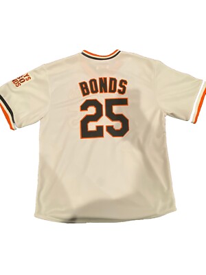2004 Mitchell & Ness Barry Bonds Giants Jersey Baseball