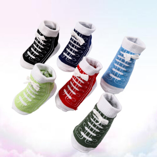 6 Pairs Toddler Socks Creative Socks Baby Shoe Socks for Baby Shoe Socks - 第 5/10 張圖片