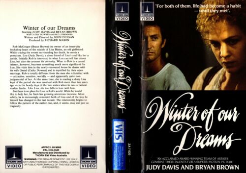 WINTER OF OUR DREAMS - Davis & Brown  - VHS-PAL-USED-Cleaned-Original Oz release - Bild 1 von 2