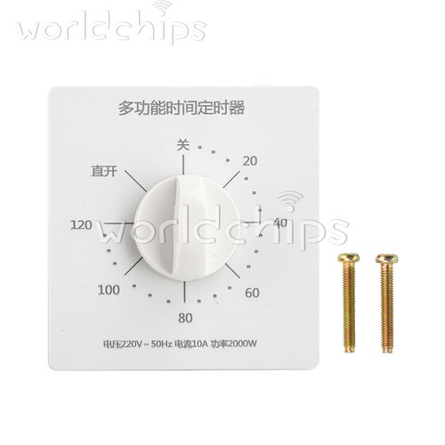120 Minutes Timer Switch 220V Countdown Auto Power Off Mechanical Timer Control - Picture 11 of 28