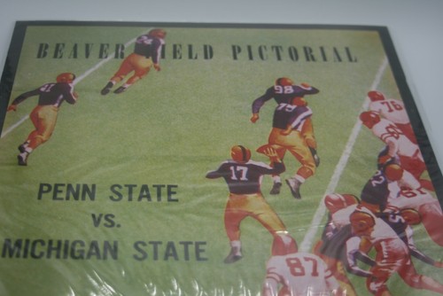 Michigan St @ Penn State Oct. 19, 1946 College Football Program Print 11x14 - Picture 3 of 3