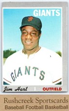 1970 Topps #176 Jim Hart