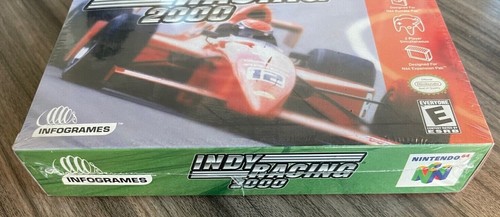 Indy Racing 2000 Nintendo 64 Neu In Box Factory Sealed N64 Neu in OVP A - Bild 3 von 7