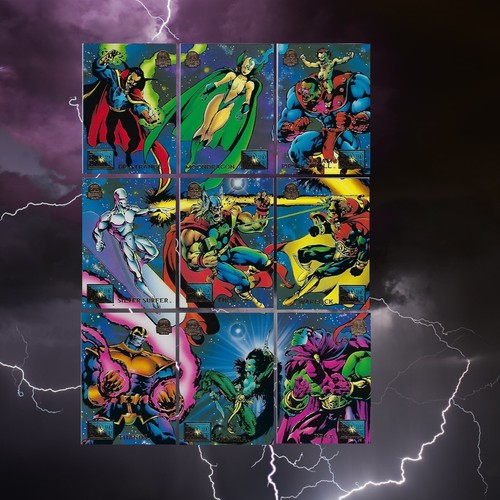 Tarjetas coleccionables Marvel 1994 - Juego de 9 - Blood Ties to Suicide Run - Imagen 10 de 111