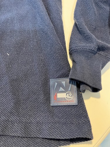 No Fear 90’s Sweatshirt Pullover 1/4 Zip Blue Motocross MX Men's Xl 261 - Picture 2 of 8