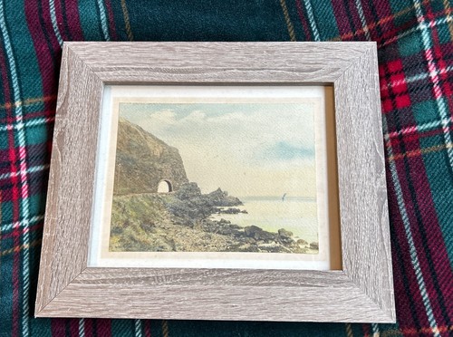 W M Green Black Arch Cave, Larne Painting Print Framed  - Picture 5 of 12