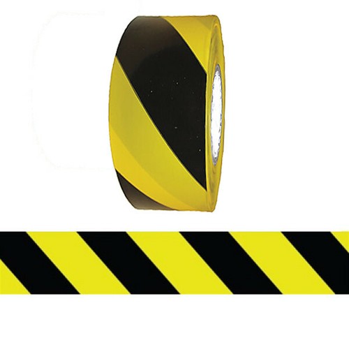 Cinta de barricada 3" x 1000 pies no adhesiva 3 mil (8 rollos/estuche) - Imagen 2 de 13