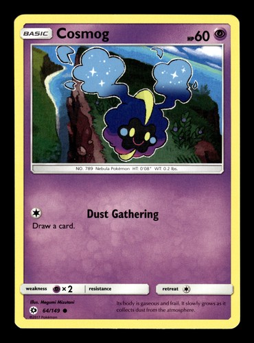 Pokemon TCG: Sun & Moon Base Set Trading Card - Cosmog - 64/149 - Picture 1 of 2