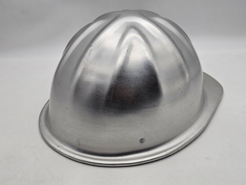 Vintage McDonald T Standard Aluminum Helmet Hard Hat Mine Safety Appliance Co - Picture 3 of 10