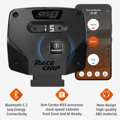 RaceChip GTS Black5 + App für VW Golf VIII (2019-) 2.0 GTI Clubsport 300PS